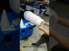 Máquina de expansión textil con aceite hidráulico 1100mm Molde personalizado