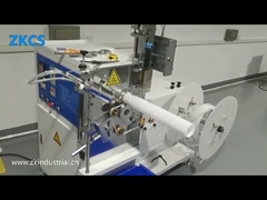 Máquina de bobinado espiral de perfil de PP de corte automático de 15 a 130 diámetros