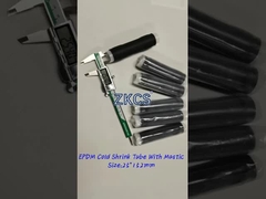 Resistencia a la intemperie EPDM tubo de contracción en frío para el sellado y protección de cables en la industria de telecomunicaciones