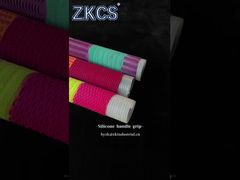 Agarre de manija de silicona. Antideslizante, resistente al calor y duradero.