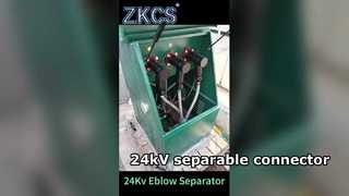 Conector separable de 24 kV (conector enchufable)