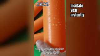 La seguridad codificada por colores comienza con la tecnología naranja de contracción en frío.