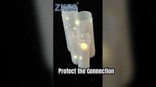 Tubo termorretráctil transparente: protección transparente en la que puede confiar