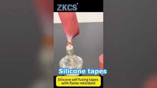 Cinta autofundible de silicona: rendimiento retardante de fuego y llamas