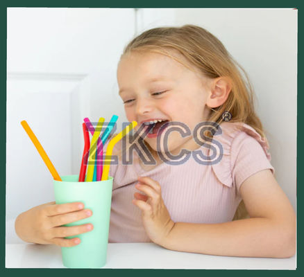 Pajita de silicona – Apto para alimentos, reutilizable y cómodo para cada sorbo