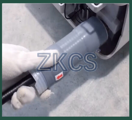 Tubo de silicona para encogimiento en frío Solución de sellado flexible, resistente al clima y sin herramientas