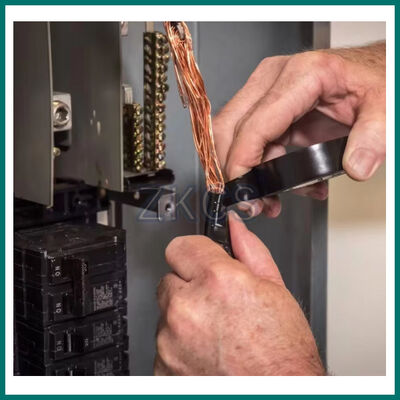 Elongación a la rotura ≥ 150 por ciento Tipo cinta aislante Resistencia a la temperatura 180 grados Celsius Cinta eléctrica resistente al calor