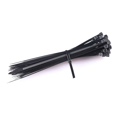 Uno mismo de la cremallera que cierra el artículo de nylon de las bridas de plástico usando multicolor blanco negro de 3,6 x de 100m m