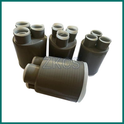 Grey Cold Shrink Cable Breakout ligero patea el material de la goma de silicona