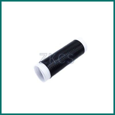Tubo de silicona negro/gris para el salto de 1/2 pulgada, cabeza y conector del salto.
