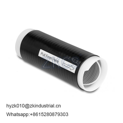 40*115mm,40*130mm,40*140mm tubo de retraso en frío de caucho de silicona para el salto de 1/2&quot; a la antena o RRU