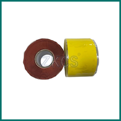 Resistencia al arco gris/verde/rojo cinta de silicona autofusión para el envase aislante del cable de alimentación
