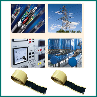 Banda adhesiva de sello utilizada para impermeabilizar y sellar las juntas de las estaciones base, antenas y cables de alimentación