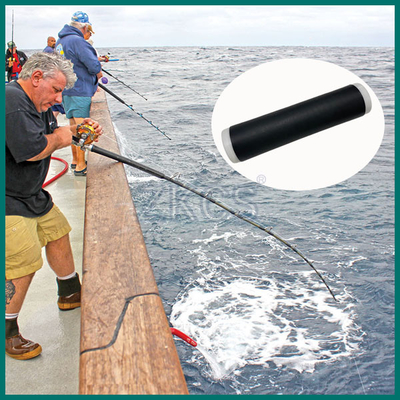 Los tubos de contracción en frío EPDM son una gran idea para fijar un agarre desgastado en la caña de pesca