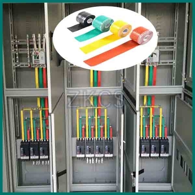 Cintas de silicona de auto-fusión de alta tensión Utilizado para la protección de aislamiento de gabinete eléctrico