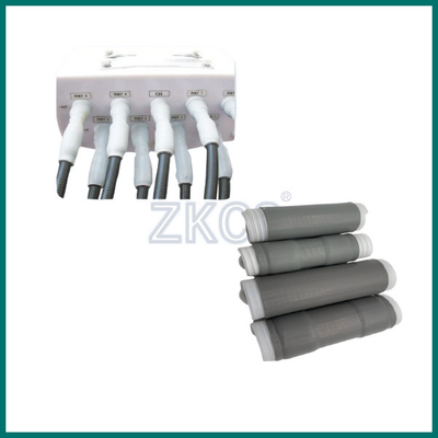 Venta caliente 25 * 150mm gris contraído en frío tubo circular de mastica para conector RF