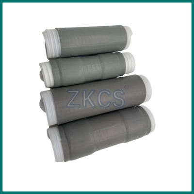 Venta caliente 25 * 150mm gris contraído en frío tubo circular de mastica para conector RF