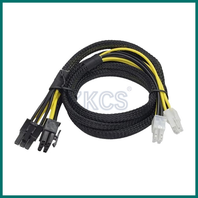 3-70mm PET Extensible Braided Cable Manga protectora para el envase de alambre