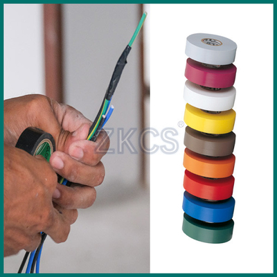 Cintas eléctricas de PVC ignífugas e aislantes para protección de cables