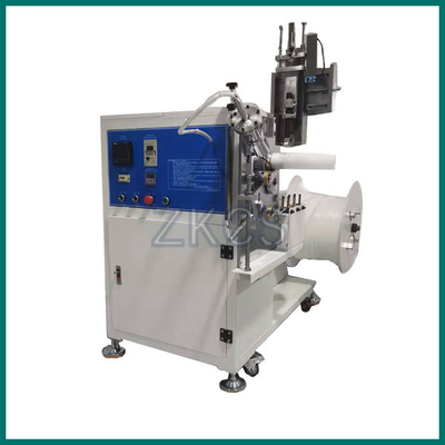 Soldadura por aire caliente Máquina de bobina espiral de plástico de 1,5 kW de 1400 rmp para el tubo de soporte Pp Pe