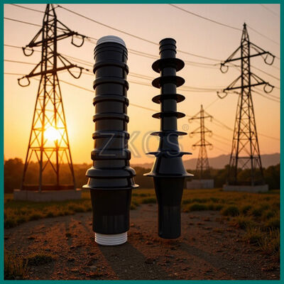 Terminación de cable de contracción en frío con protección UV y resistencia a la alta tensión