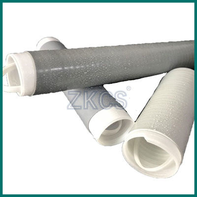 Calidad confiable Fábrica directa 21KV / M / 9.0Mpa Gris Silicona tubo de contracción en frío