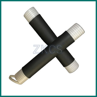 1KV EPDM chaqueta de contracción en frío resistente al alcalino negro para el empalme de cables de alimentación